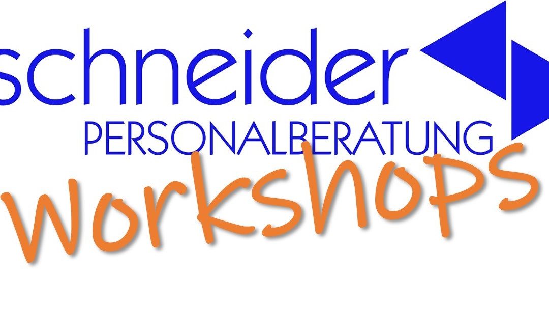Das Workshop- und Seminarangebot der schneider-personalberatung-gmbh